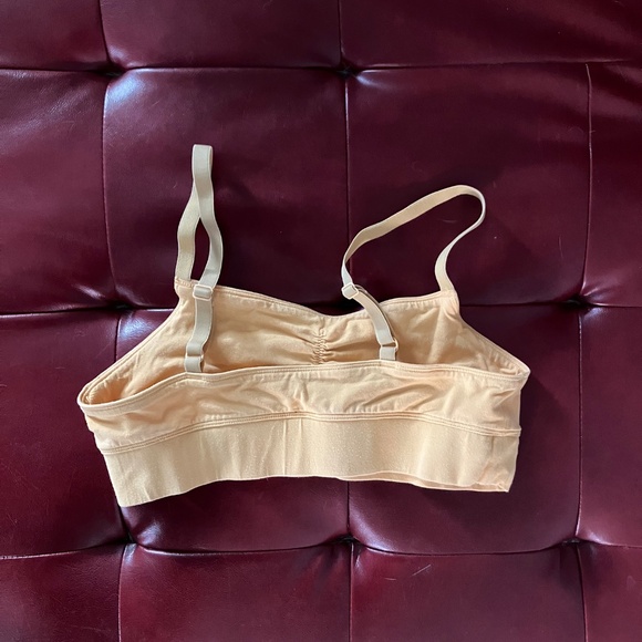 Duluth Trading Women's Dang Soft Adjustable Bralette - Cream Orange Size S - Picture 3 of 3